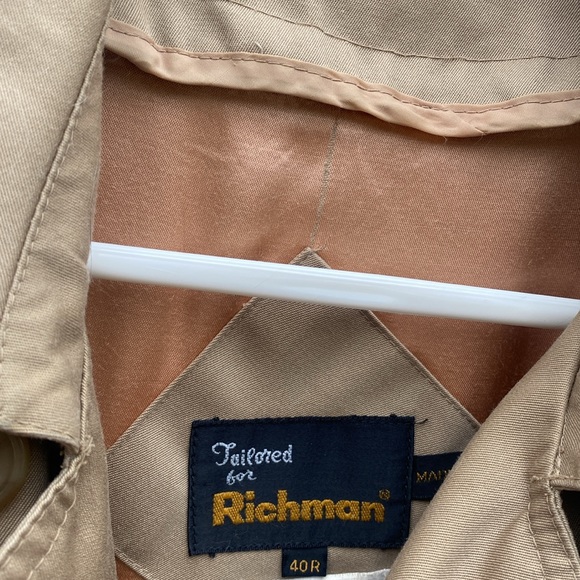 Adam Row by Richman trench coat - Picture 10 of 16